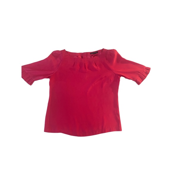 Silk Scoop Neck Blouse - Picture 3 of 7